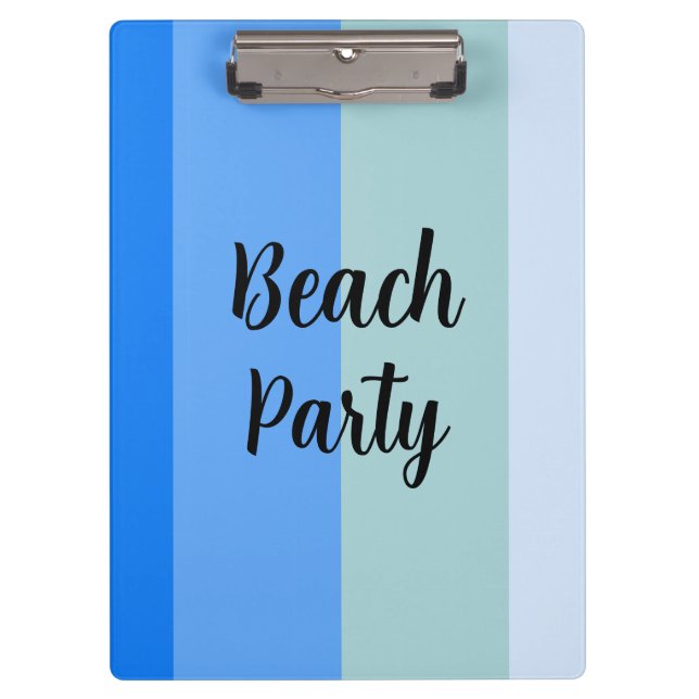 Pranchetas Beach Vibes, Blue Stripes (Frente)