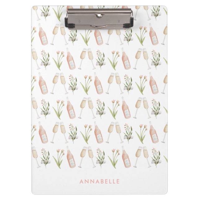 Pranchetas Bebidas modernas cor-de-rosa, praia de festa de so (Frente)