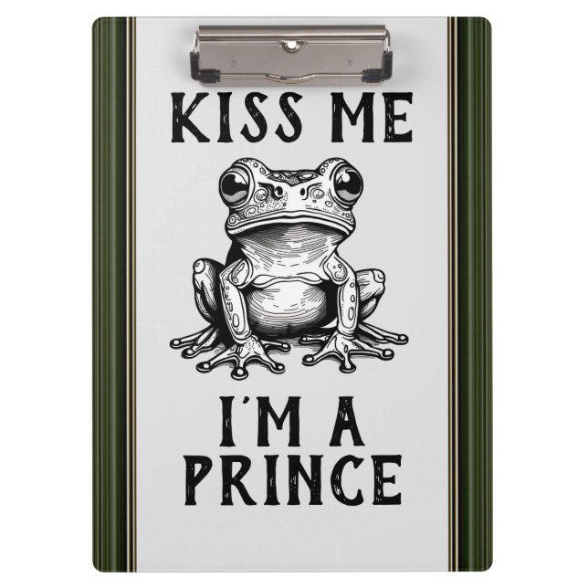 Pranchetas Beije-me, sou uma princesa (Frente)