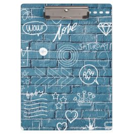 Pranchetas Bela arte de Grafite na Caligrafia Verde da Parede