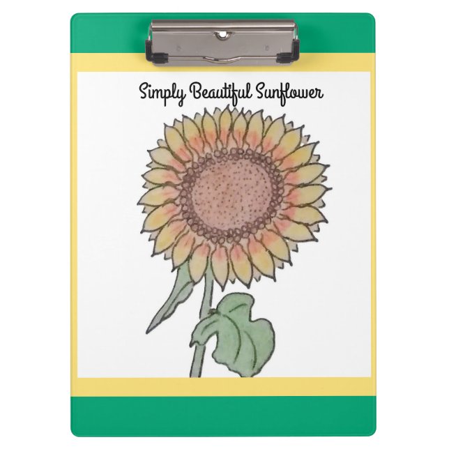 Pranchetas Bela flor de sol (Frente)