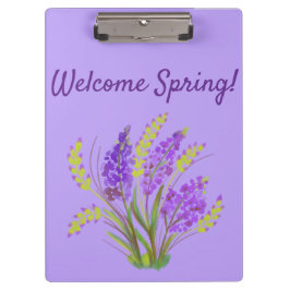 Pranchetas Bem-vinda, Primavera!