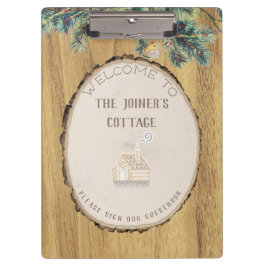 Pranchetas Bem-vindos à nossa cabine rustica no bosque