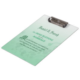 Pranchetas Bênção dos Parabéns de Casamento Irlandeses