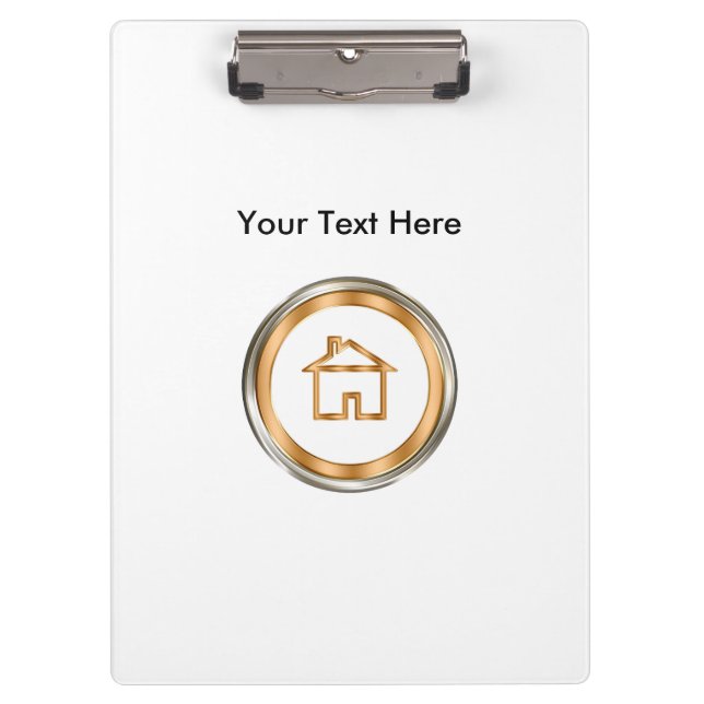 Pranchetas Bens imobiliários legal elegantes (Frente)