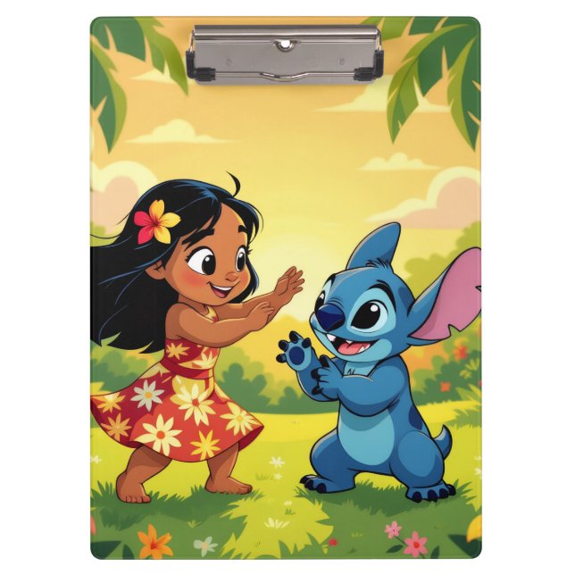 Pranchetas Beste Freunde fürs Leben – Lilo & Stitch   (Frente)