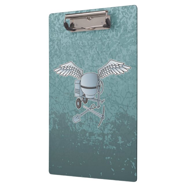 Pranchetas Betoneira azul-cinza (Esquerda)