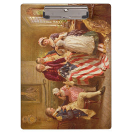 Pranchetas Betsy Ross, 1777 (História Americana) (Patriota do