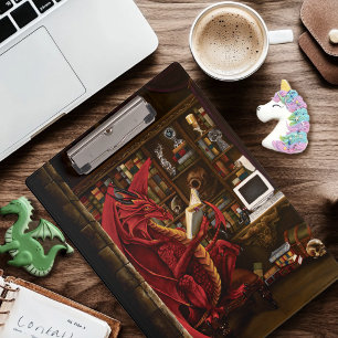Pranchetas Biblioteca Podcast Dragon