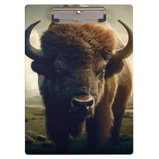 Pranchetas Bison Painting (Frente)