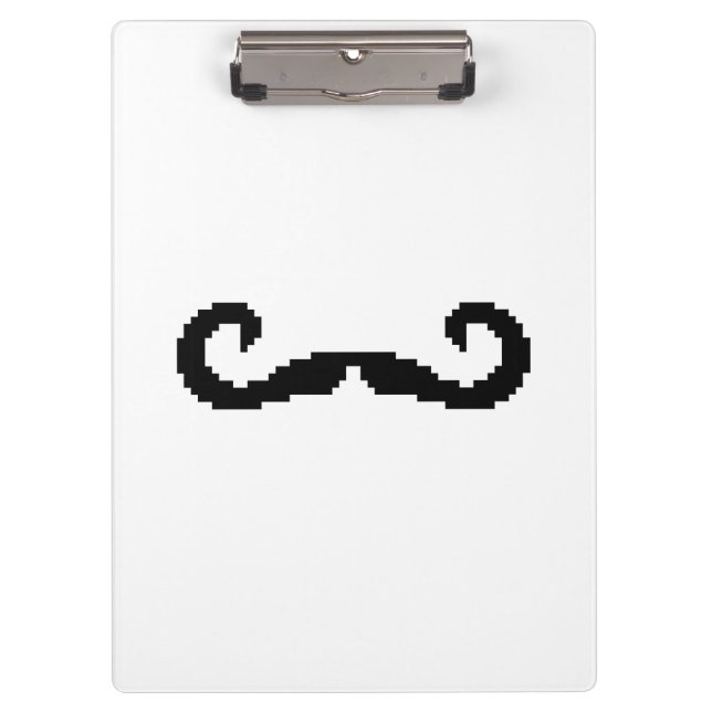 Pranchetas Bit Pixel Handlebar Mustache (Frente)