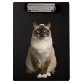 Pranchetas Black 4 Luxe Clipboard, Birmanese Cat