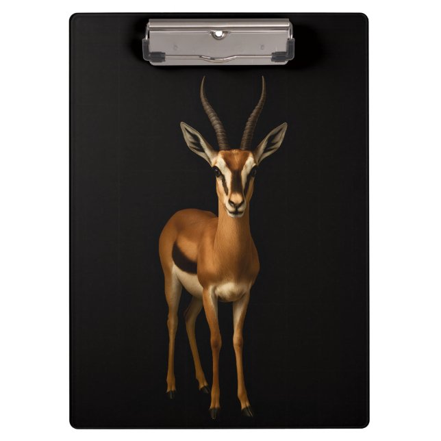 Pranchetas Black 4 Luxe Clipboard, Elegant Gazella (Frente)