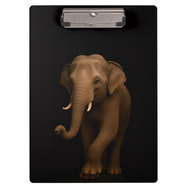 Pranchetas Black 4 Luxe Clipboard, Indian Elephant (Frente)