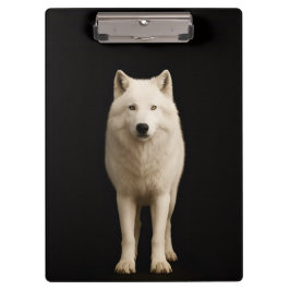 Pranchetas Black 4 Luxe Clipboard, Ivory Arctic Wolf