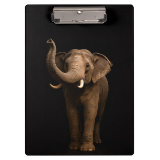 Pranchetas Black 4 Luxe Clipboard, Mighty Elephant