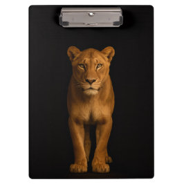 Pranchetas Black 4 Luxe Clipboard, Noble Lioness