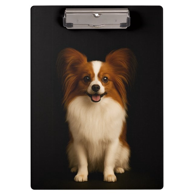 Pranchetas Black 4 Luxe Clipboard, Refined Toy Papillon (Frente)