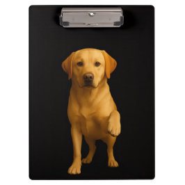 Pranchetas Black 4 Luxe Clipboard, Tender Labrador