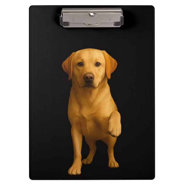 Pranchetas Black 4 Luxe Clipboard, Tender Labrador (Frente)