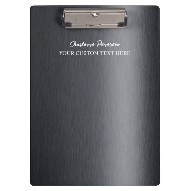 Pranchetas Black Metal Personalizado (Frente)