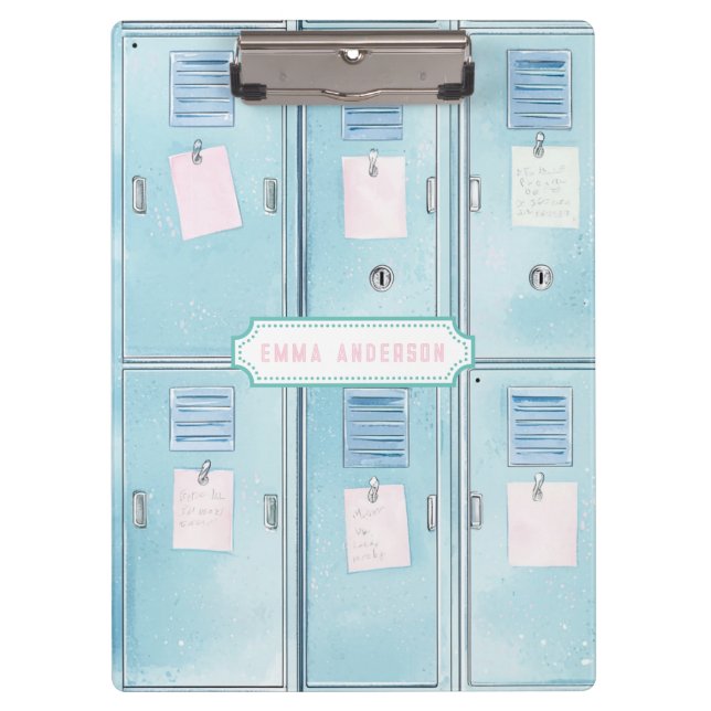 Pranchetas Blue High School Lockers (Frente)