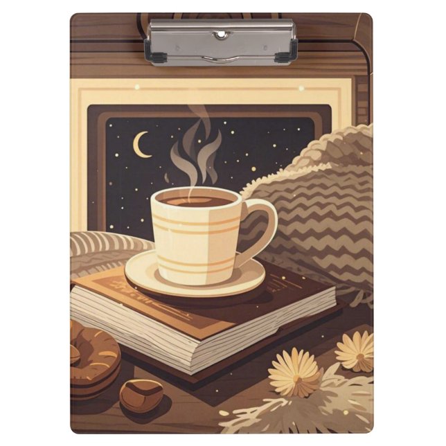 Pranchetas Boho Cozy Night - Celebre as noites confortáveis (Frente)