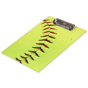 Pranchetas Bola amarela do softball