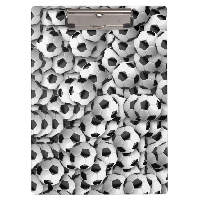 Pranchetas Bolas de Futebol da Área de Transferência (Frente)