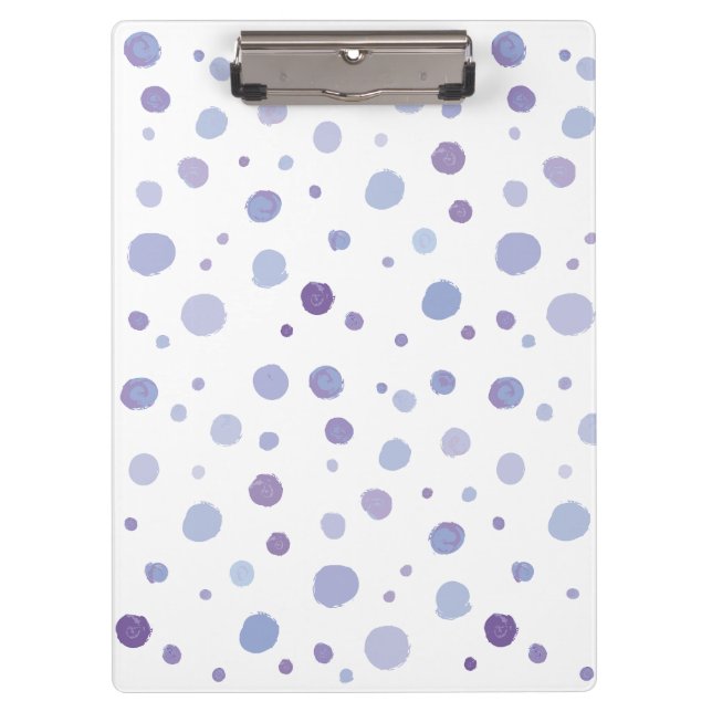 Pranchetas bolinhas pintadas à mão (Frente)