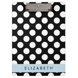 Pranchetas Bolinhas Pretas e Brancas, Pontas, Seu Nome