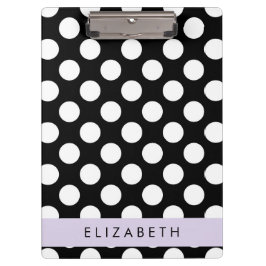 Pranchetas Bolinhas Pretas e Brancas, Pontas, Seu Nome