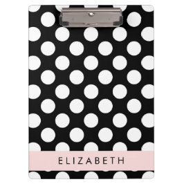 Pranchetas Bolinhas Pretas e Brancas, Pontas, Seu Nome