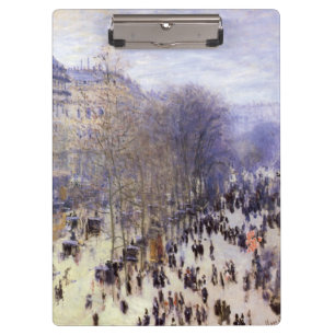 Pranchetas Boulevard des Capucines de Claude Monet, Arte Fino
