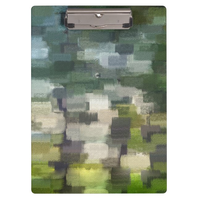 Pranchetas Brick Abstrato Summer Green (Frente)