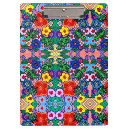 Pranchetas Bright Abstrato Flower Art