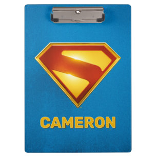 Pranchetas Brilhante da blindagem S do Ouro Superman
