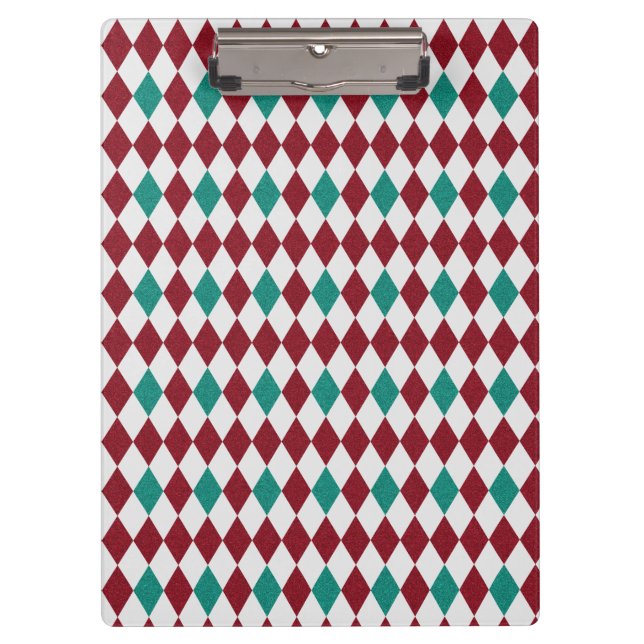 Pranchetas Brilhante Vermelho e Azul (Frente)