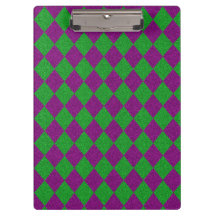 Brilho de Diamante Roxo e Verde
