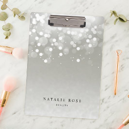 Pranchetas Brilho de Platina Personalizado