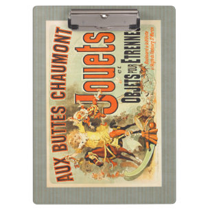 Pranchetas Brinquedo francês Joets Friends Poster vintage