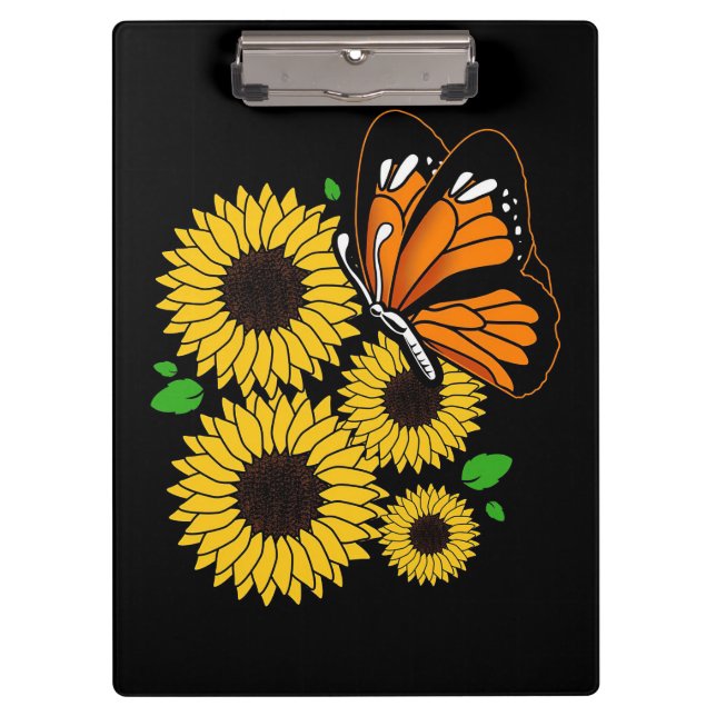 Pranchetas Butterfly In Sunflower Garden (Frente)