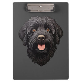Pranchetas Cachorro Preto Labradoodle