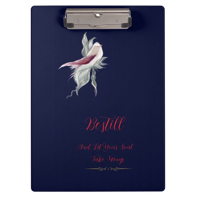 Pranchetas Caderno em espiral com formato de coração com dese (Frente)