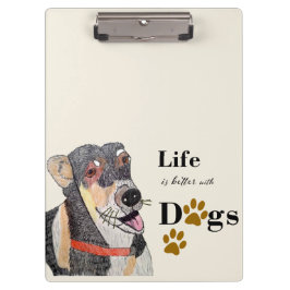 Pranchetas cães de estimação