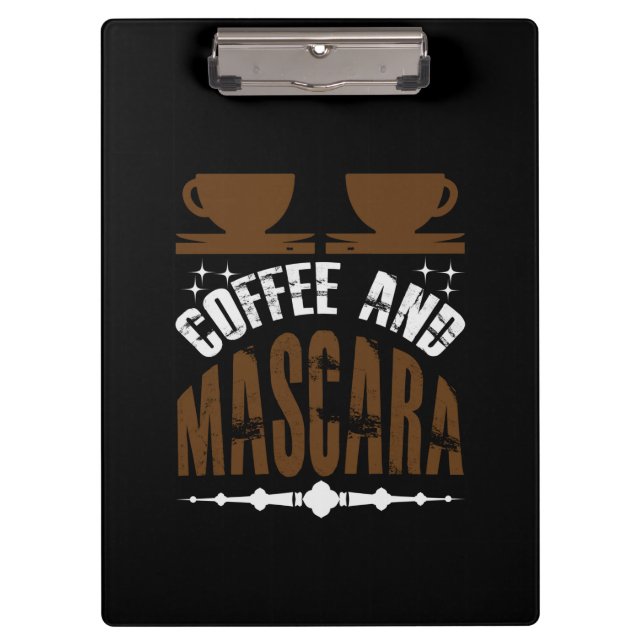 Pranchetas Café De Arte E Rímel (Frente)