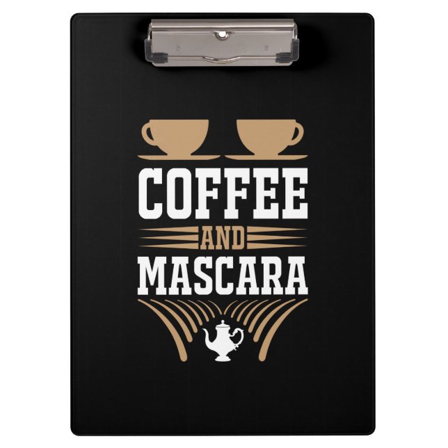 Pranchetas Café De Arte E Rímel (Frente)