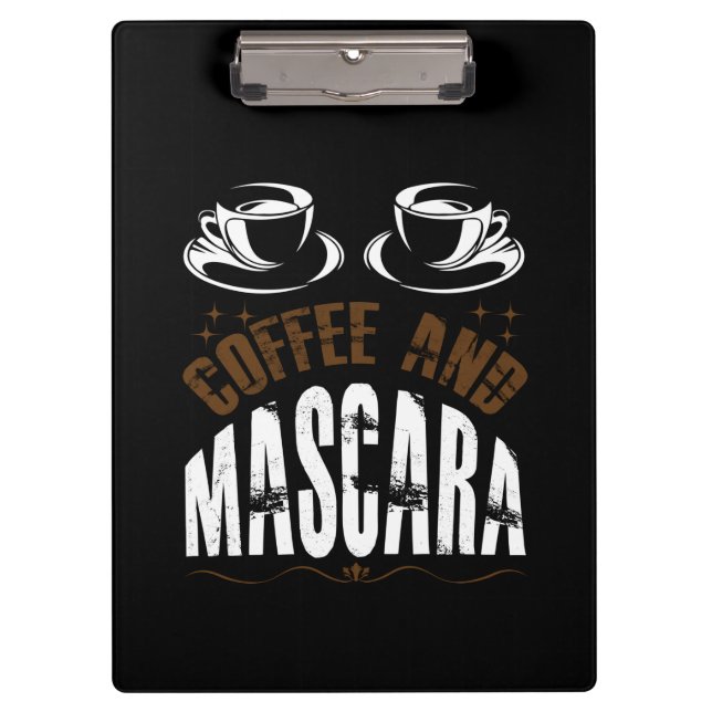 Pranchetas Café De Arte E Rímel (Frente)