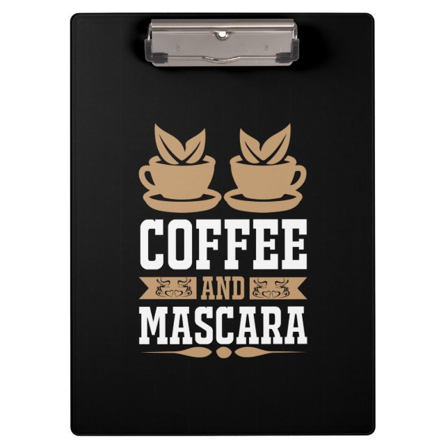 Pranchetas Café De Arte E Rímel (Frente)