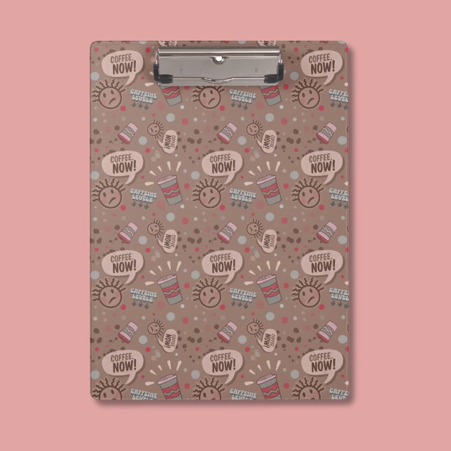 Pranchetas Café Reproduzido Agora Padrão de Mocha (Criador carregado)